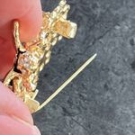 Anthropologie 14K bee wasp brooch Photo 3