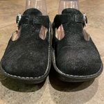 Alegria Black Glitter Suede Paloma Mary Jane Mule Shoe Womens Size EU 40 ALG-211 Photo 10