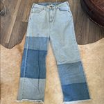 Wrangler Billabong  collar Light Blue Denim Jeans patchwork size 31 Photo 1