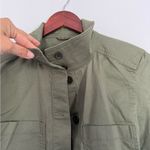 Banana Republic  Twill Utility Green Jacket Photo 4
