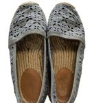 Michael Kors Women's Size 8 Blue Darci Slip On Flat‎ Espadrille Shoes Photo 4