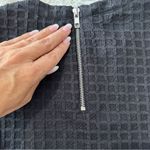 Anthropologie  Greylin Black Textured Top with Pink Lace Hem Size S Photo 11