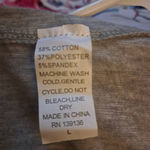 Womens Be a Dreamer Cap Sleeve Crew neck Stretch T shirt Gray Size Large NWT Gray Photo 3