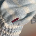 Levi's Women’s Light Blue & White Striped Sweatshirt Top XL extra large lounge Photo 2