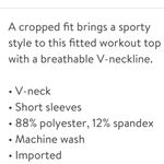 Yogalicious  cropped tee Photo 3