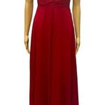 Altar'd State  Chiffon Tavia Chili Pepper Spaghetti Strap Maxi Dress Gown Size XS Photo 0