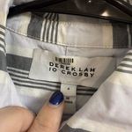 Derek Lam  10 Crosby Grey Striped Tie Top Size 4 Photo 2