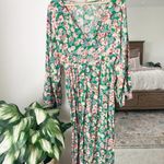 ZARA  Floral Retro Midi Dress Photo 7