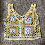 En Crême Crotchet Crop Tank Photo 1