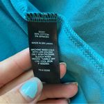 EXPRESS Teal Mini Dress with Spaghetti Straps size small Photo 5