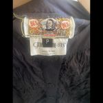 Vintage Womens Gene Ewing Bis Gray Jacket Size PL Smocked Long Sleeve Button USA Size L Photo 2