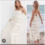 Aerie  Toe Due Cotton Tiered Tie Back Maxi Dress Photo 1