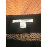 Diane Von Furstenberg  Marta Framed Python Snake Reptile Print Size 4 Mob Wife Photo 2