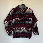 Patagonia  Synchilla Snap-T Pullover in the Aztec Saltillo Cinder Red Pattern XS   Photo 0