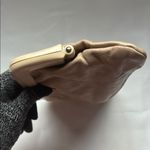 None Elegant Tan Clutch Bag GUC Photo 6