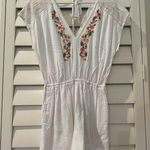 Abercrombie & Fitch Abercrombie floral embroidered romper Photo 0
