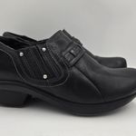 Abeo 24/7 Carina Slip On Slip Resistant Shoes Black Women's Size 7.5 Work Clogs Photo 0