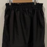 ZARA  Black Cinch Waist Mini Skirt Photo 2