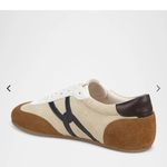 Veronica Beard NWOT Riviera Mixed Leather Slim Trainer Sneakers size 9.5 Photo 2