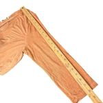 BKE  Lace Up Top‎ Size L Distressed Crisscross Neckline Minimalist BOHO Tee Photo 8