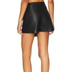 Karina Grimaldi Petronella Leather Skirt in Black | M Photo 1