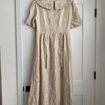 Karin Stevens NWT  Women’s Dress Beige Dress Size 8 Photo 6