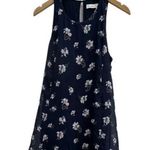 Abercrombie & Fitch Women Blue Floral Casual Dress Size M Fully Lined Sleeveless Photo 3