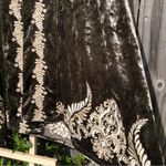 Andree by Unit Andrée by Unit Boho Embroidered Velvet Open Front Cardigan Kimono S Photo 5