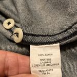 J.Crew GUC Denim Shirtdress Women’s Size XXS Jean 3/4 Button Shirt Dress Stylish Photo 9