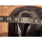 Badgley Mischka  Leather hobo bag wi/gold accents BEAUTIFUL Classic design Photo 5