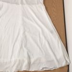 SheIn New Women’s Sexy  Ribbed Ruffled Straps Dress white Size Medium/6 Photo 2