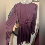 Banana Republic Deep Purple Long Sleeve Dress Photo 5