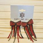 Caroline Hill  Red and Black Bow Hair Clips Photo 0