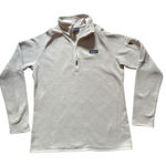 Patagonia Better Sweater Cream Ivory 1/4 Zip Fleece Pullover Size XL Cozy Warm Photo 0