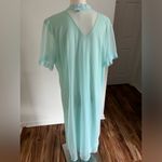 BERNETTE NY Blue ONE SIZE (more like Large) BABYDOLL NIGHTGOWN 2 Pieces VINTAGE Photo 4