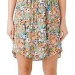 Slate + Willow Orange Floral Dress size 12 Photo 0