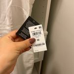 White Sleeveless Denim Dress Size M Photo 4