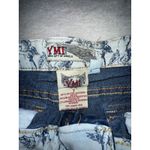 Ymi City of Angels Denim Shorts Juniors Size 7 Blue Wash Low Rise Photo 2