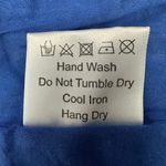 Kourt Sz Small Blue Paisley Print Luke Dress Tiered Mini Skirt Smock Waist/Neck Photo 7