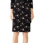 Ralph Lauren Lauren  Black Floral Amadora Dress Size 2 Photo 0