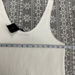 Massimo Dutti NWT Women's Long Strappy Dress Double Fabric White Size Large Photo 9