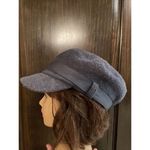 Hat Attack Womens Gray Wool‎ Blend Newsboy Cap Photo 2