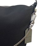 NEW AllSaints BLAKE Pebbled Leather Shoulder Crossbody Bag in Black Photo 3
