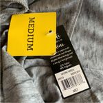 State of Mine Weekend Tee VNeck Gray  Lightweight Cotton Tshirt Womens Small Photo 6