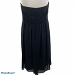 Akris  Punto Size 10 Dress Wool Lined Strapless Black Knee Length LBD Women’s Photo 11
