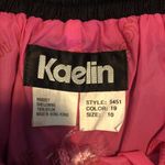 Kaelin Vintage Track Nylon Pants Workout O3 Black Size 10 Photo 4