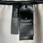 Bisou Bisou Michell Floral Skirt White Teal Orange Women's M Photo 3