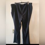 Bold Elements NWT Woman's Plus Size 3X Black Pull-on Flare Pants  Photo 3
