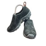 Merrell Shoes Jungle Moc Black Leather Slip On Walking Hiking Women's Size 7 Photo 3