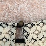 Rewind Bohemian Gauze Mini Dress lace neck line! Photo 9